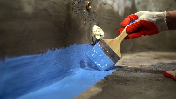 SJ Waterproofing Pros commercial waterproofing team near Conklin, MI